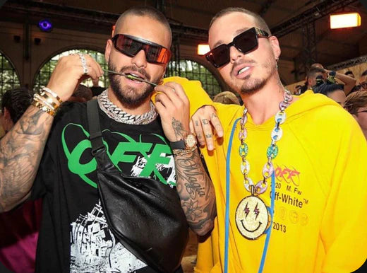 Iconos del Streetwear en Colombia: Maluma, J Balvin, Karol G y Feid"