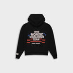 Hoodie Boxy Fit Worldwide Team Jet Black | Parisian Dreams Hoodies | Monoic Studios