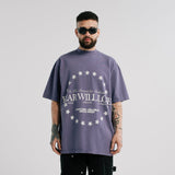 Camiseta Fear Will Lose Morado Desgastado | Camisetas Endless Dreams | Monoic Studios