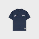 Navy Blue Pace T-shirt | Parisian Dreams T-shirts | Monoic Studios