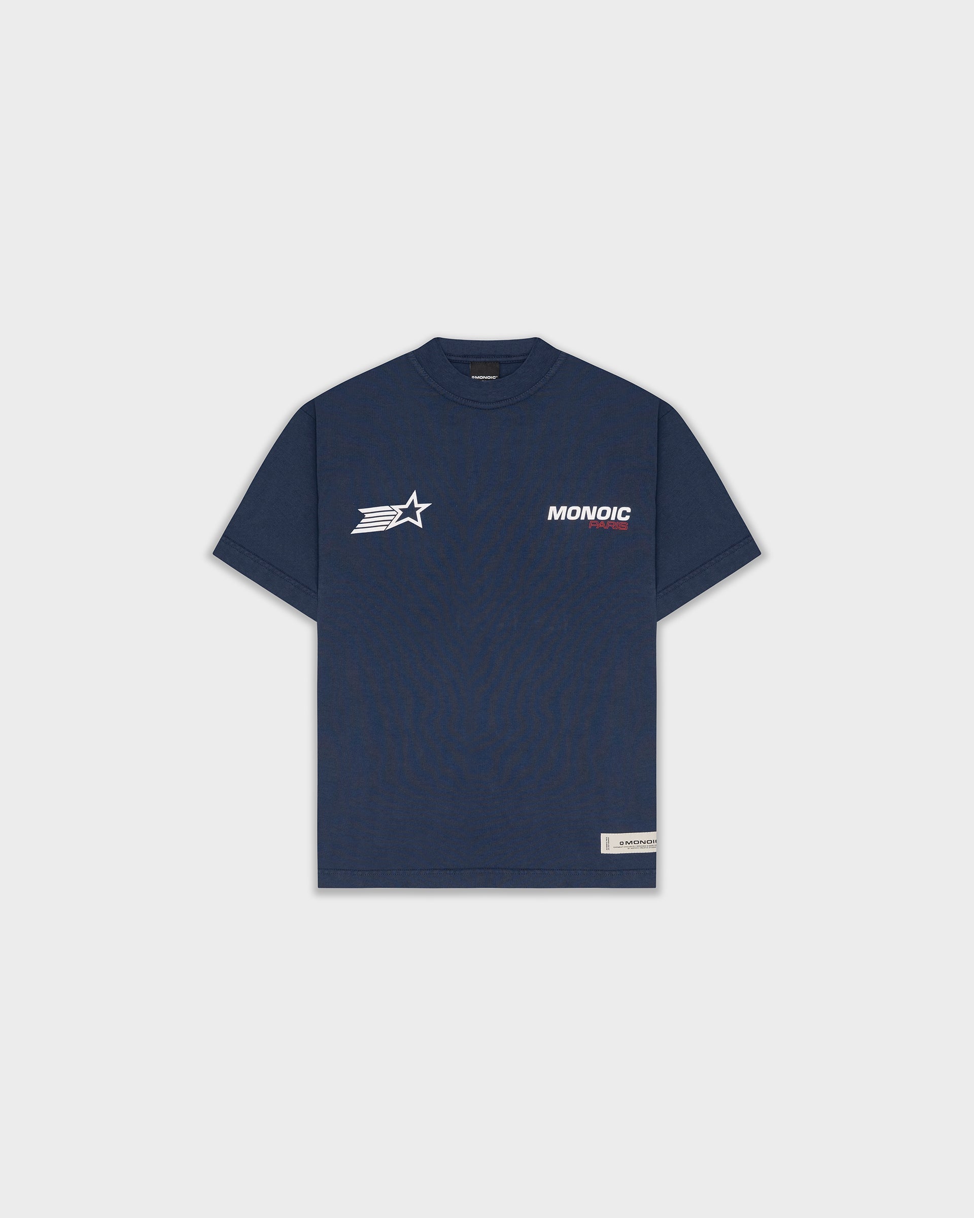 Navy Blue Pace T-shirt | Parisian Dreams T-shirts | Monoic Studios