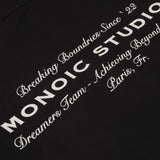 Monoic Studios Overshirt Jet Black | Parisian Dreams T-shirts | Monoic Studios