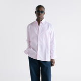 Pinstripe Shirt - Baby Pink