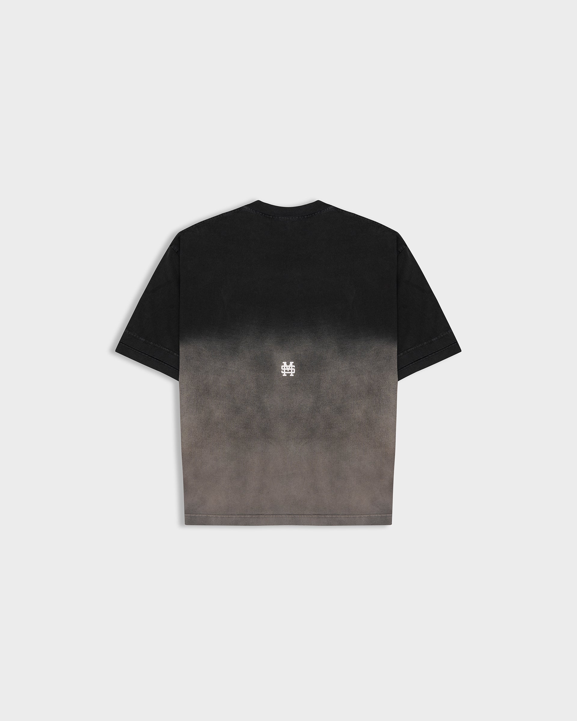 Monoic Paris Boxy Fit T-shirt Gradient 
Jet Black| Parisian Dreams T-shirts | Monoic Studios