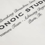 Monoic Studios Overshirt Ivory White | Parisian Dreams T-shirts | Monoic Studios