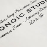 Monoic Studios Overshirt Ivory White | Parisian Dreams T-shirts | Monoic Studios