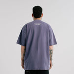 Camiseta Fear Will Lose Morado Desgastado | Camisetas Endless Dreams | Monoic Studios