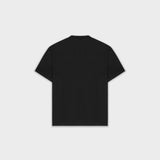 Regular Fit Monogram Jet Black T-shirt | Parisian Dreams T-shirts | Monoic Studios