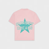 Sunset Dreams T-Shirt - Baby Pink