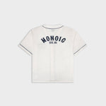 Baseball Jersey Ivory White | Parisian Dreams T-shirts | Monoic Studios