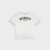 Baseball Jersey Ivory White | Parisian Dreams T-shirts | Monoic Studios