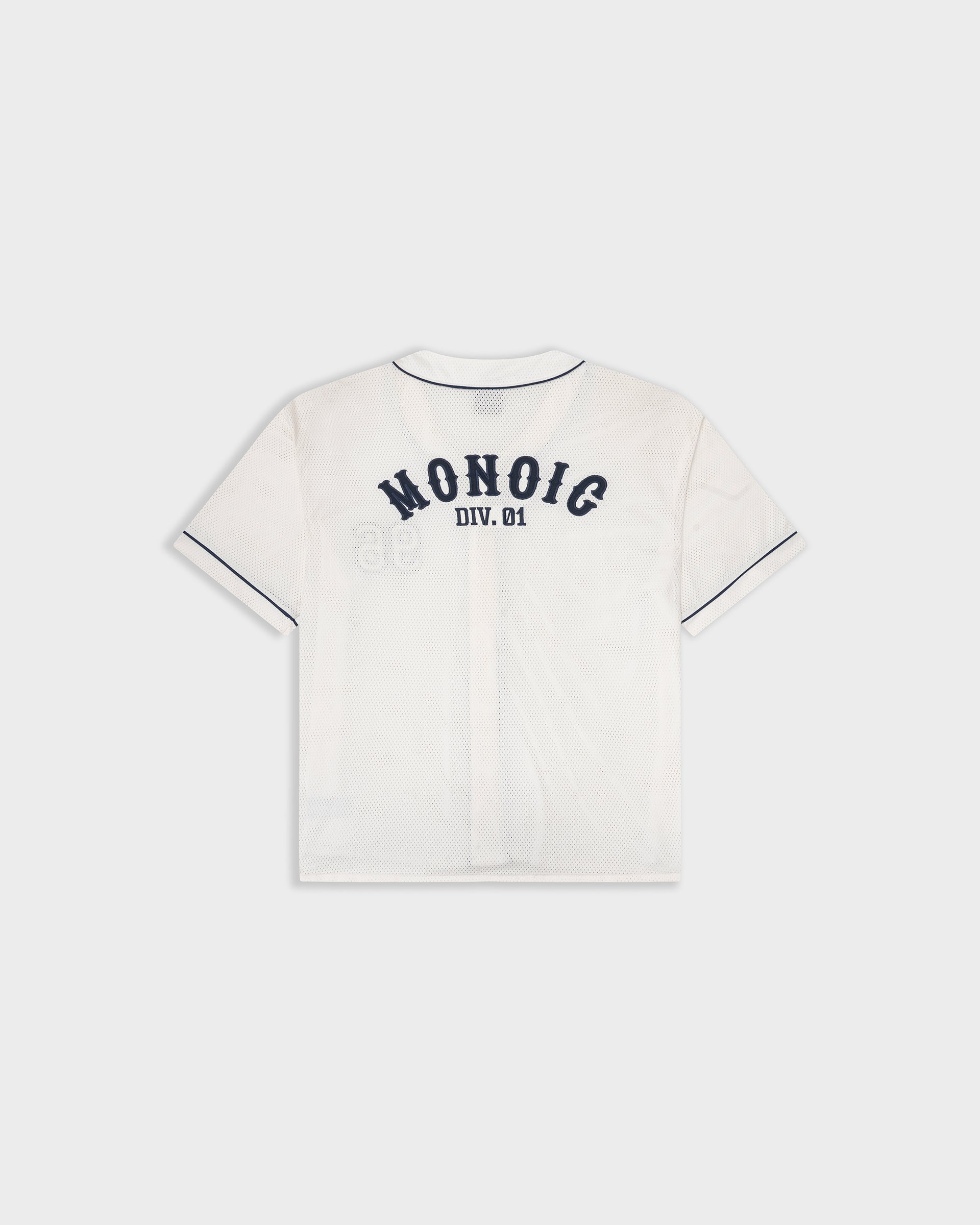 Baseball Jersey Ivory White | Parisian Dreams T-shirts | Monoic Studios