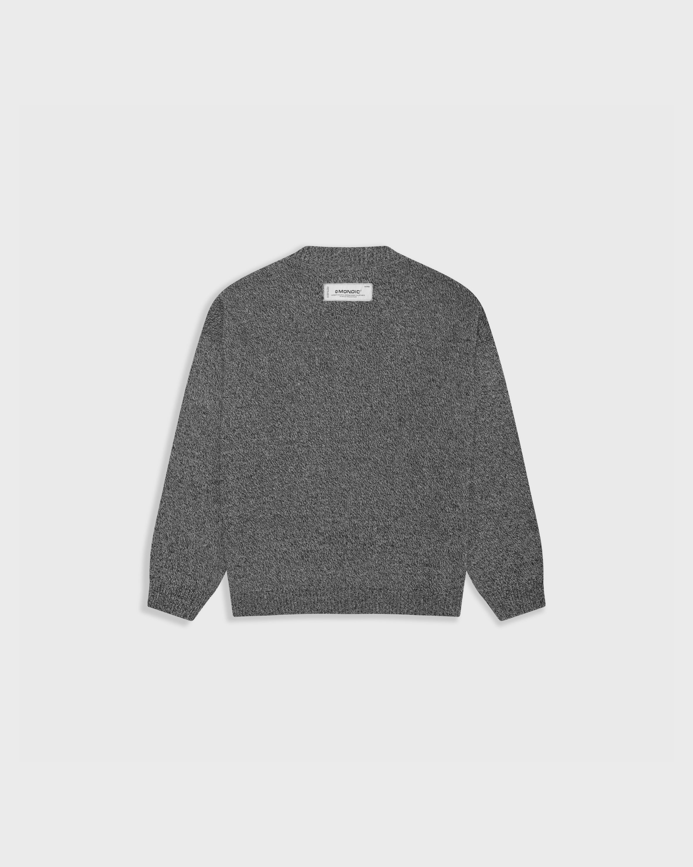 Sweater Monoic Tejido de Punto Gris | Knitwear Rodeo | Monoic Studios