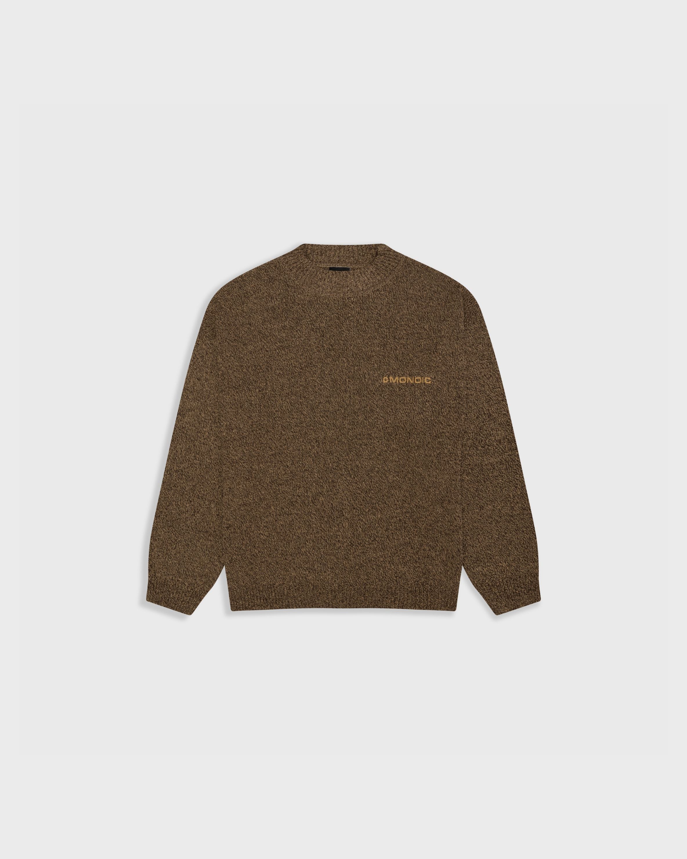 Sweater Monoic Tejido de Punto Café | Knitwear Rodeo | Monoic Studios