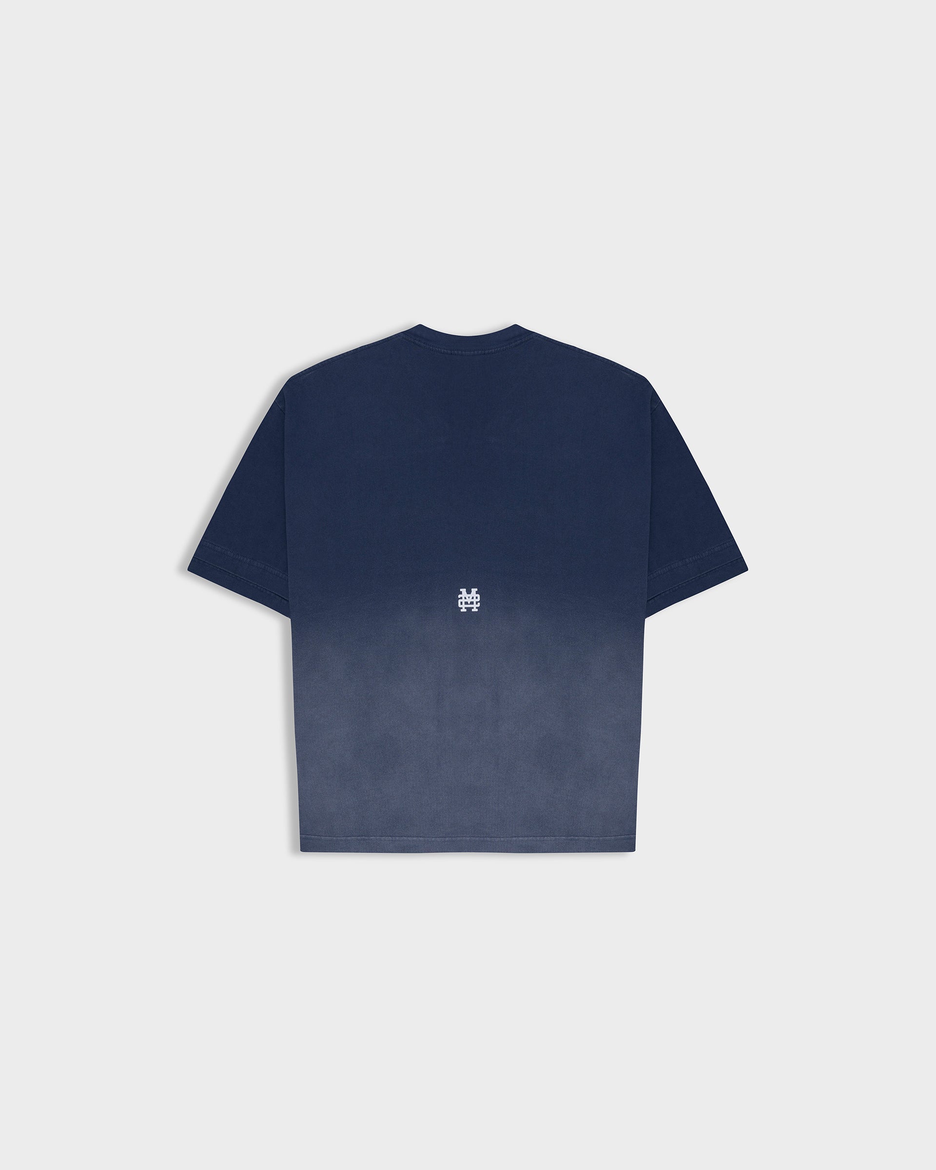 Monoic Paris Boxy Fit T-shirt Gradient Navy Blue| Parisian Dreams T-shirts | Monoic Studios