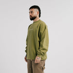 Crewneck Endless Dreams Verde Oliva Desgastado | Crewnecks Endless Dreams | Monoic Studios