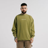 Crewneck Endless Dreams Verde Oliva Desgastado | Crewnecks Endless Dreams | Monoic Studios