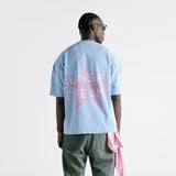 Sunset Dreams T-Shirt - Light Blue