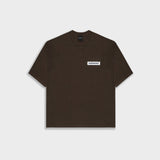 Basic Boxy Fit T-Shirt - Brown