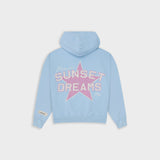 Sunset Dreams Hoodie - Light Blue