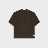 Basic Boxy Fit T-Shirt - Brown