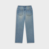 Wide Fit Jean Classic - Washed Blue