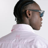 Pinstripe Shirt - Baby Pink
