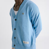 Knit Cardigan - Light Blue