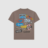 Oversized Sponsors T-Shirt - Sand