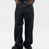 Wide Fit Jeans- Raw Denim