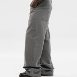 Wide Fit Jeans - Vintage Gray