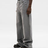 Wide Fit Jeans - Vintage Gray