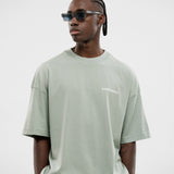 Basic Boxy Fit T-Shirt V2 - Mint Green