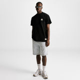 Regular Fit Monogram Jet Black T-shirt | Parisian Dreams T-shirts | Monoic Studios