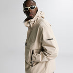 Monoic Windbreaker Jacket Beige | Parisian Dreams Jackets | Monoic Studios