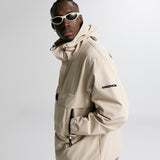 Monoic Windbreaker Jacket Beige | Parisian Dreams Jackets | Monoic Studios