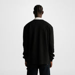 Jet Black Rugby Polo Shirt | Parisian Dreams T-shirts | Monoic Studios