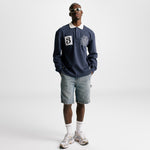 Navy Blue Rugby Polo Shirt | Parisian Dreams T-shirts | Monoic Studios