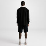 Jet Black Rugby Polo Shirt | Parisian Dreams T-shirts | Monoic Studios