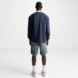 Navy Blue Rugby Polo Shirt | Parisian Dreams T-shirts | Monoic Studios