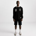 Jet Black Rugby Polo Shirt | Parisian Dreams T-shirts | Monoic Studios