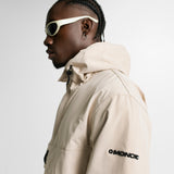Monoic Windbreaker Jacket Beige | Parisian Dreams Jackets | Monoic Studios