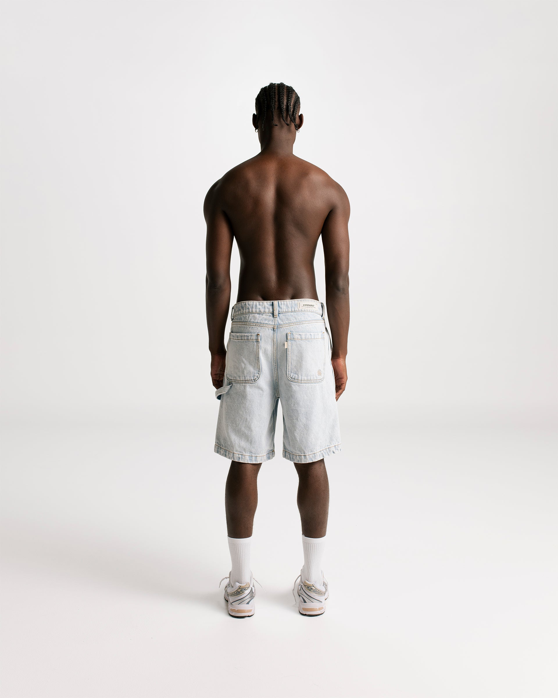 Monoic Denim Jorts Baby Blue | Parisian Dreams Pants | Monoic Studios