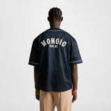 Baseball Jersey Navy Blue | Parisian Dreams T-shirts | Monoic Studios