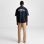 Baseball Jersey Navy Blue | Parisian Dreams T-shirts | Monoic Studios