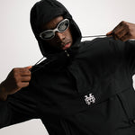 Jet Black Monoic Windbreaker Jacket | Jackets Parisian Dreams | Monoic Studios