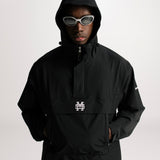 Jet Black Monoic Windbreaker Jacket | Jackets Parisian Dreams | Monoic Studios