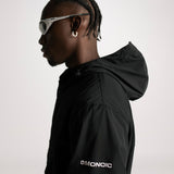 Jet Black Monoic Windbreaker Jacket | Jackets Parisian Dreams | Monoic Studios