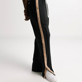 Monoic Track Pant - Black & Latte
