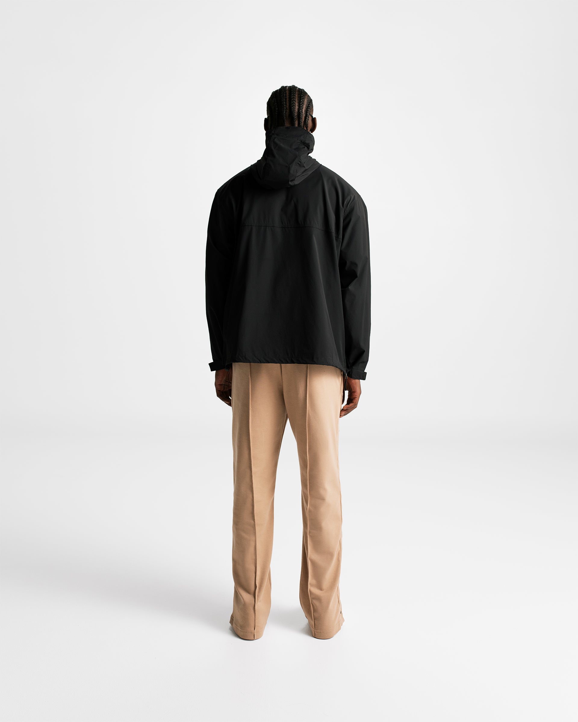 Jet Black Monoic Windbreaker Jacket | Jackets Parisian Dreams | Monoic Studios